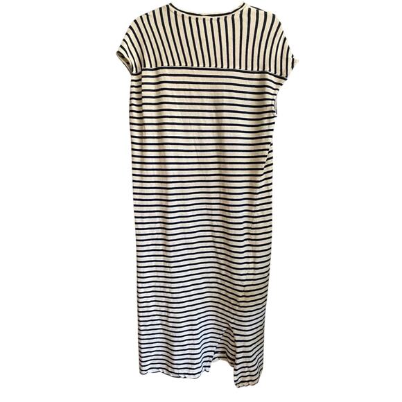 Apiece Apart Elodie Tank Dress in Navy/Cream Coastal Stripes Size X-Small EUC - Picture 5 of 7